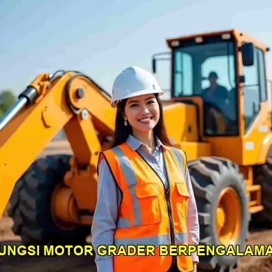 Apa Saja Fungsi Motor Grader dalam Proyek Pembangunan Jalan